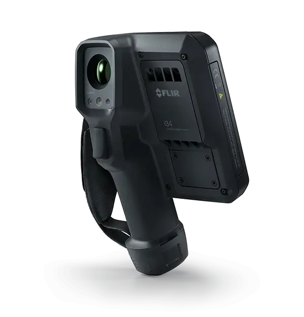 FLIR i34 screen close-up